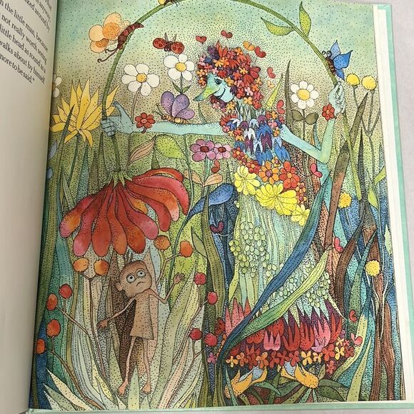 The Little Slipper Man First US Publication 1973 Hardcover Children's‎ Book - Picture 3 of 7